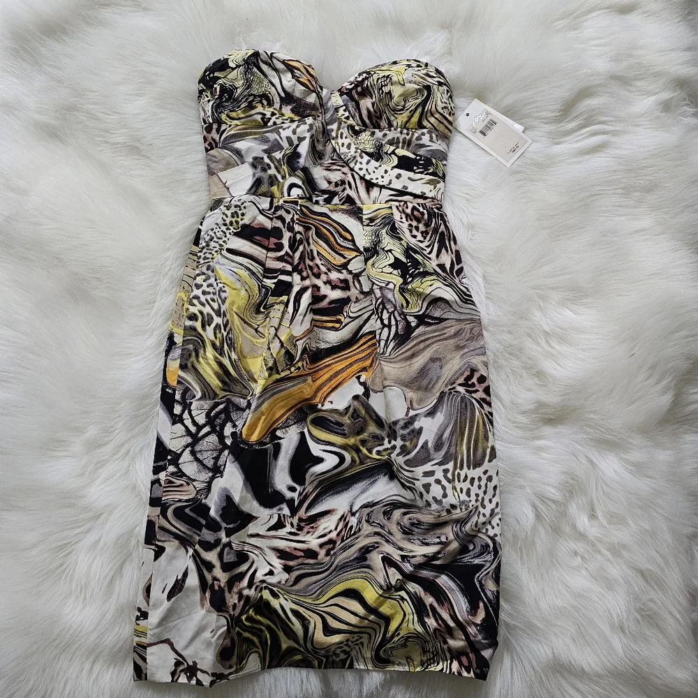 Leifsdottir strapless pencil below knee fancy dress size 0 - Picture 9 of 10